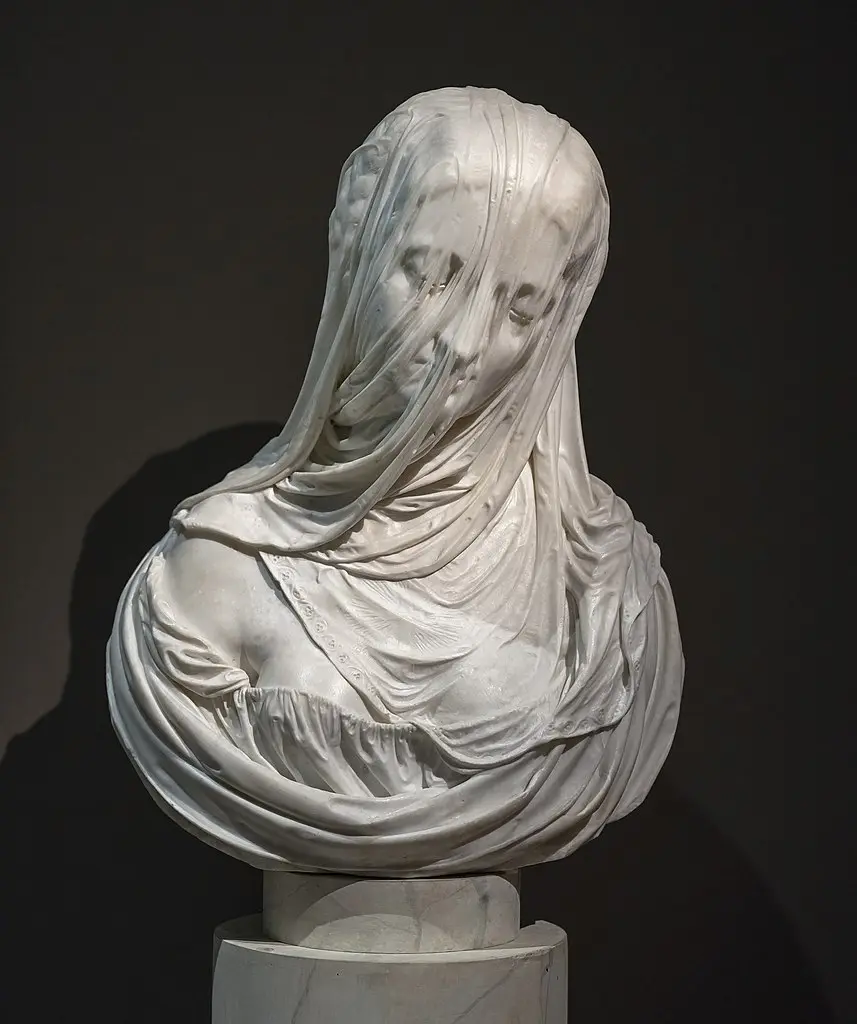 Antonio Corradini - Verschleierte Dame (1722)