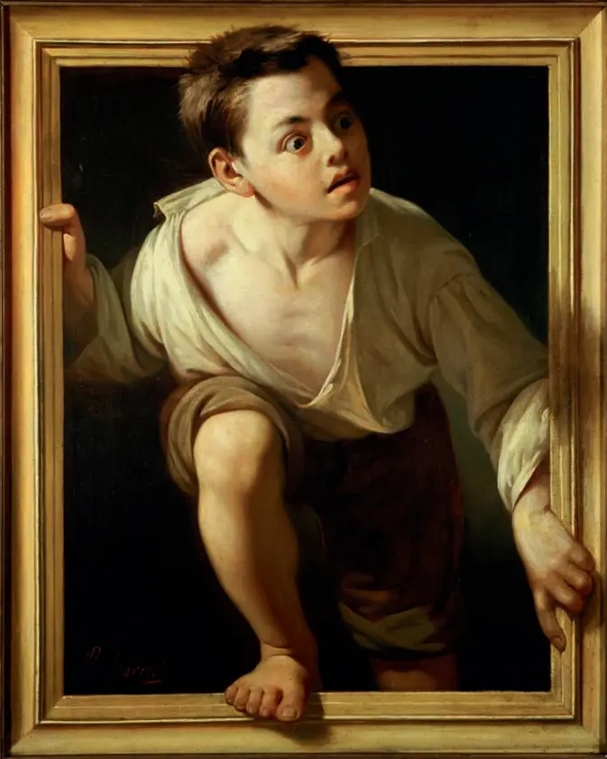 Pere Borell des Caso - Escaping Criticism (1874)