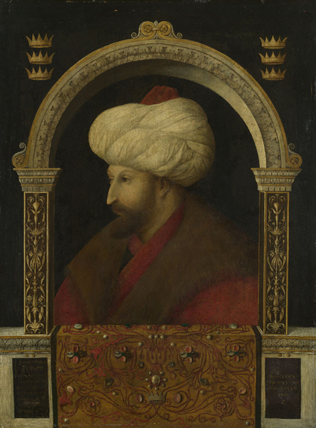 Abb. 3: Gentile Belline, "Sultan Mehmet II.", 1480