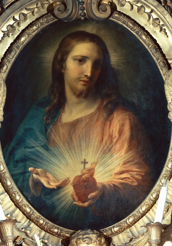 Pompeo Batoni - Sacro cuore di Jesù (1767) (M)